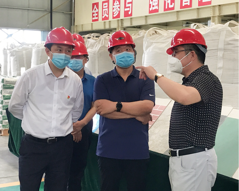 承德市委常委、組織部部長顏世東蒞臨國投盛世考察調研